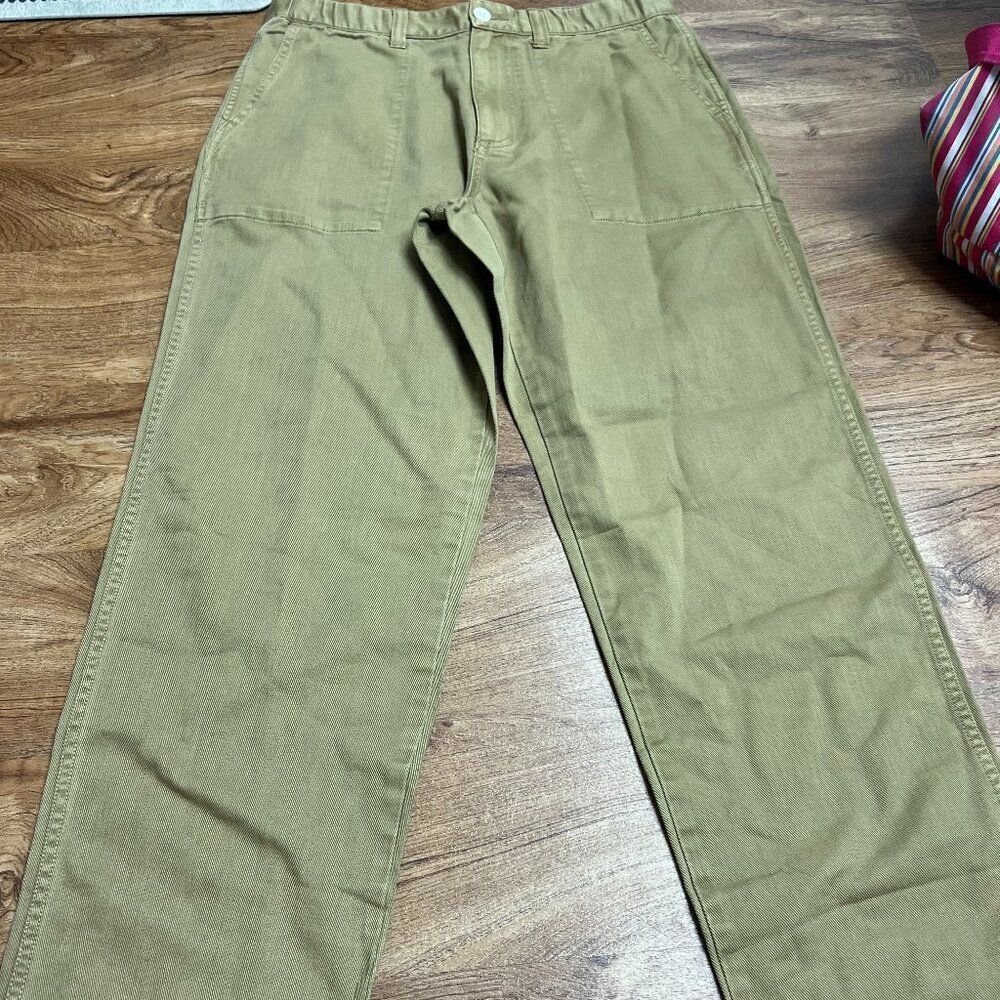 NWT Madewell medium high rise baggy pants